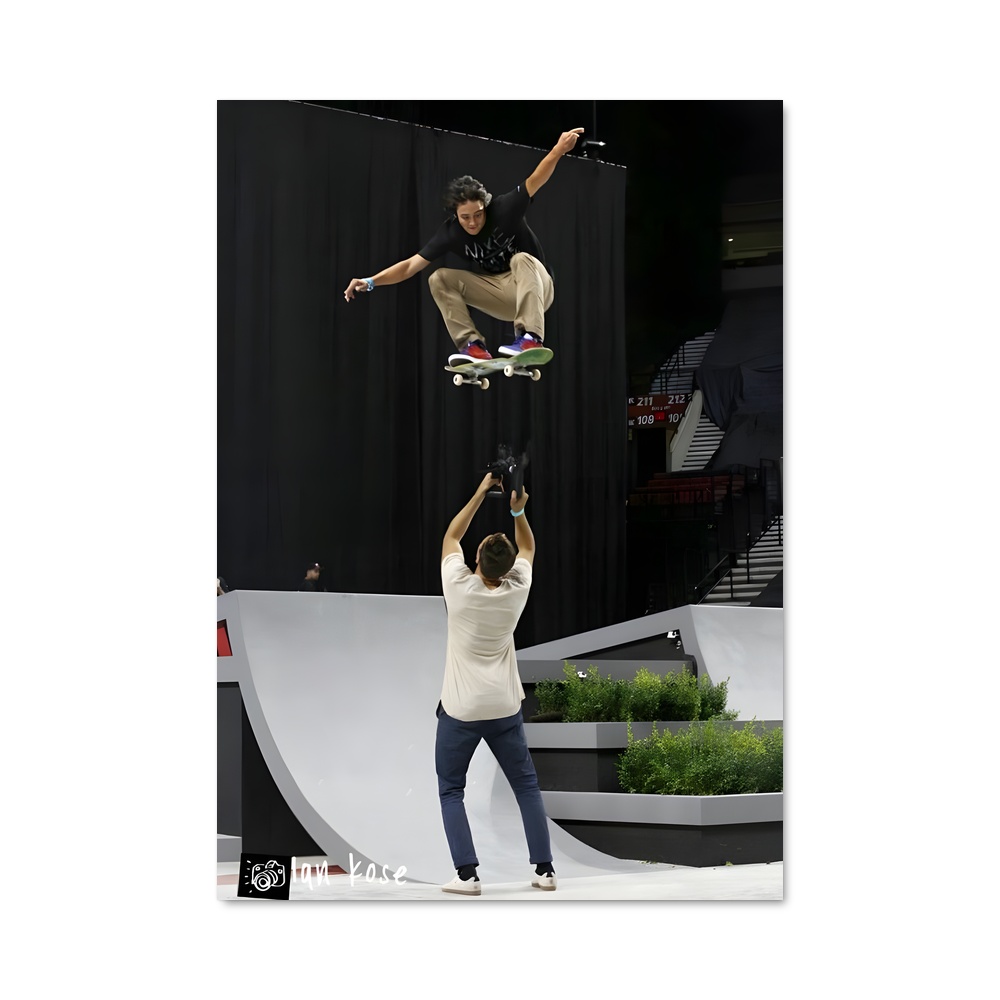 Poster Tricks de Sean – affiche Skateboard